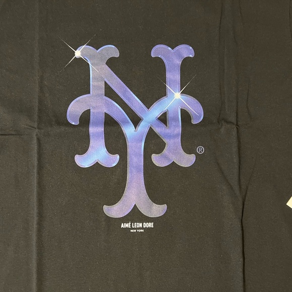 Aime Leon Dore ALD / New York Mets Big Logo Short-Sleeve Tee T-Shirt SS24 Sz XXL - Picture 6 of 9